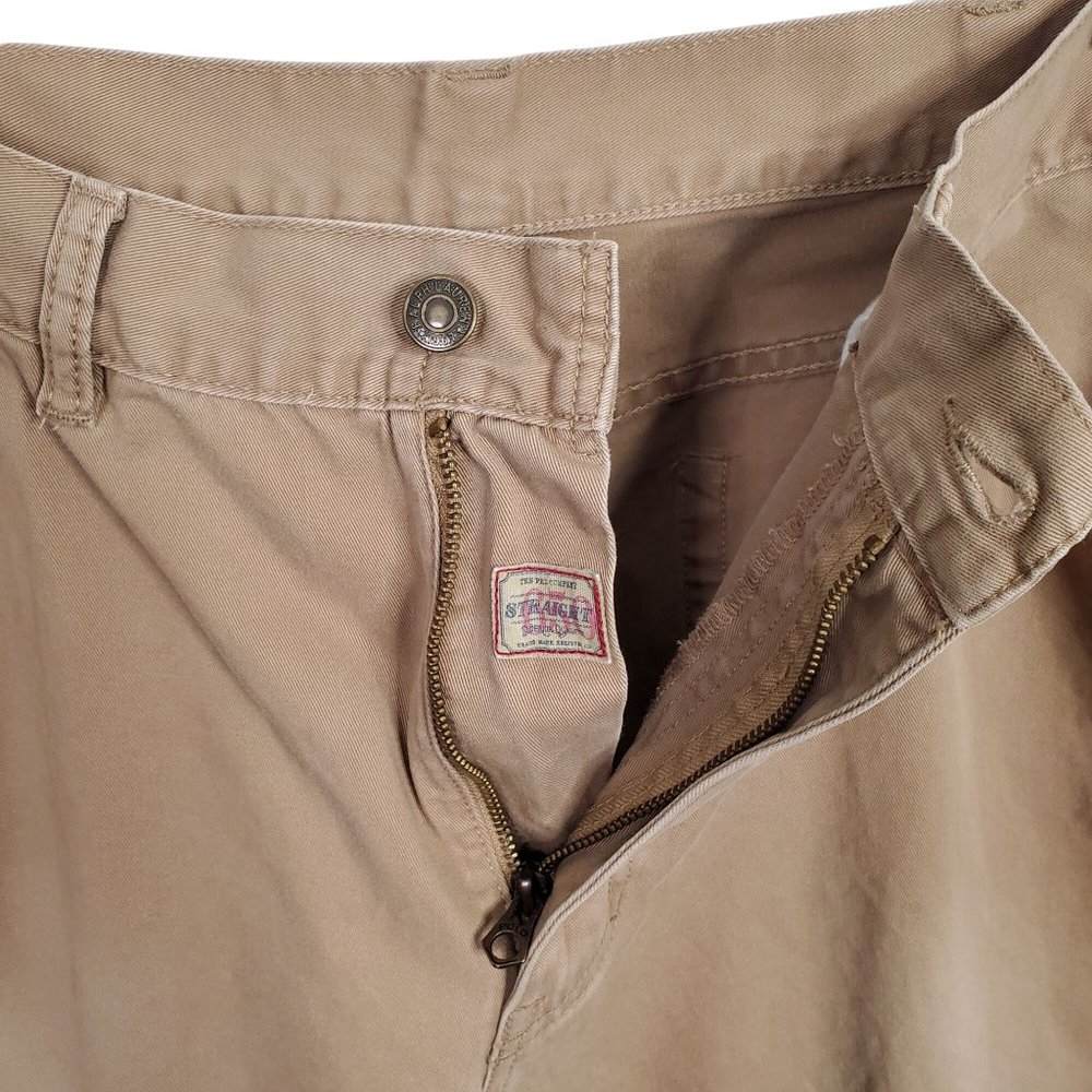 Polo Ralph Lauren Mens Size 38/30 Pants Classic Straight 650 Chino Khaki Tan - Picture 11 of 13